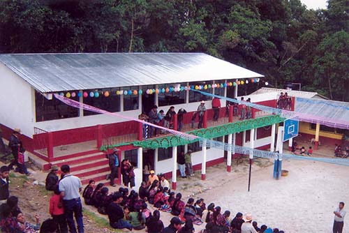 Schulausbau in  Chuguexá Segundo B (Guatemala)